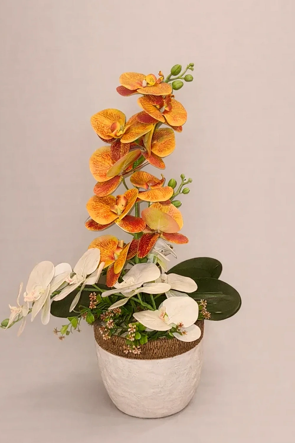 Arranjo Artificial de Orquídeas Tropicais, imagem ilustrativa